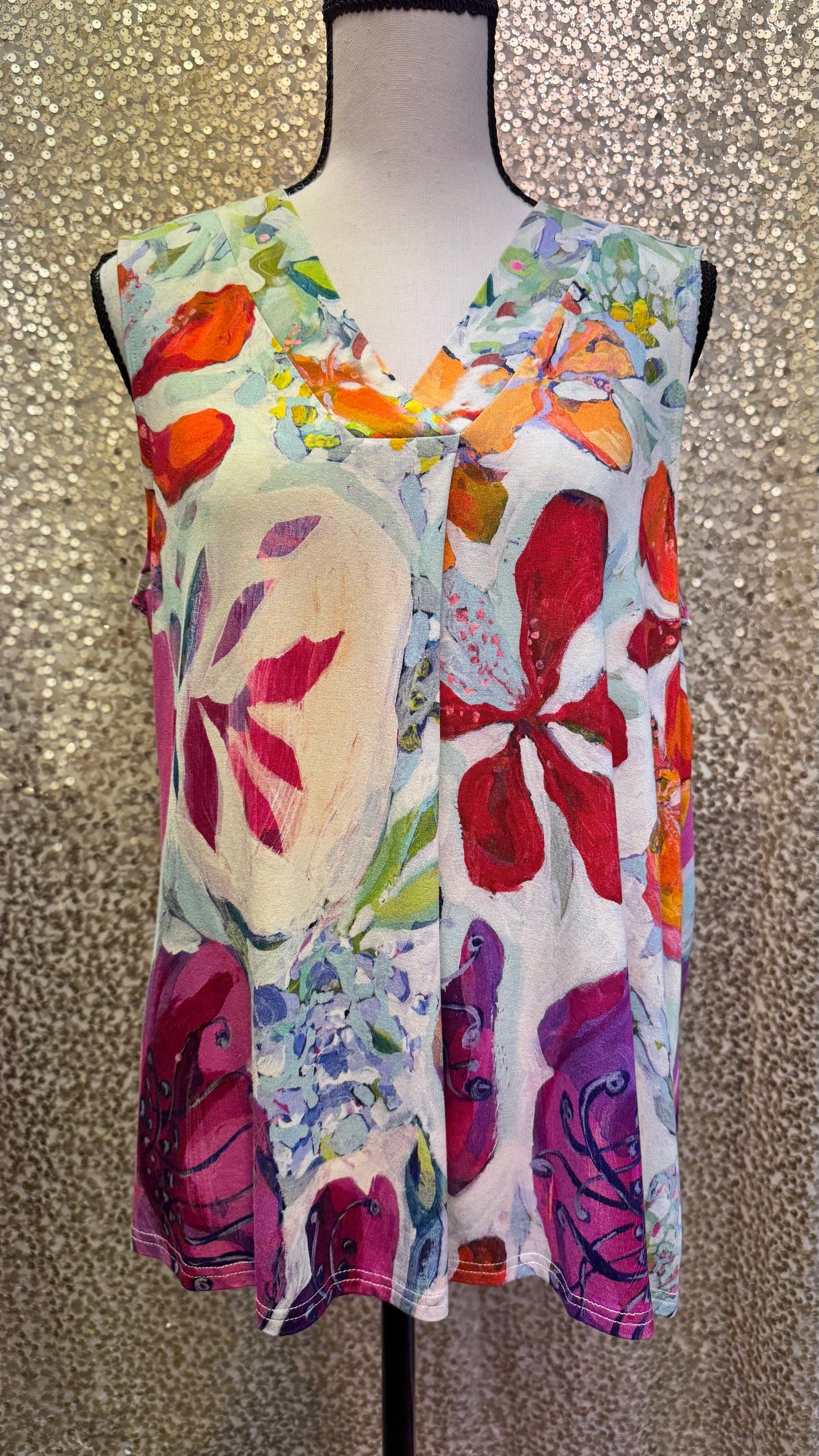 CD KNIT CAMISOLE TANK TOP