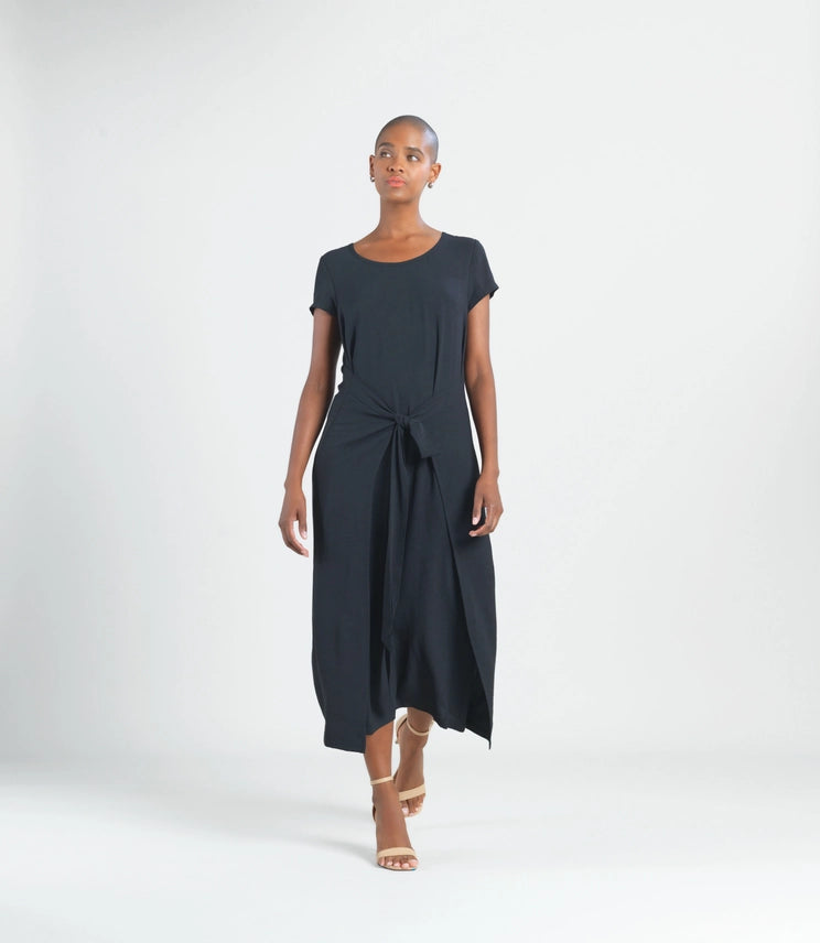 CSW WRAP FRONT DRESS