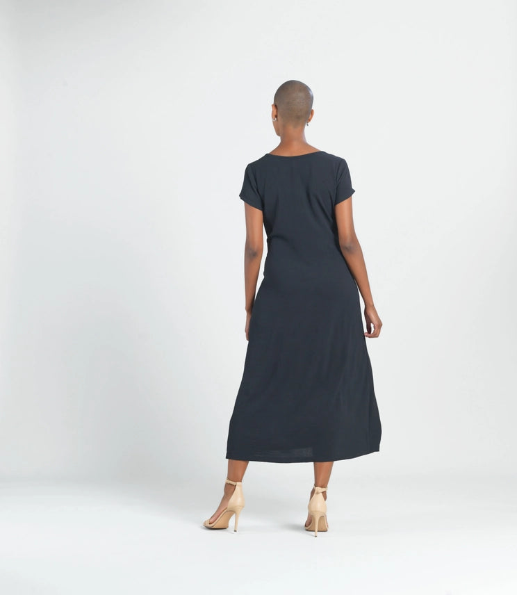 CSW WRAP FRONT DRESS