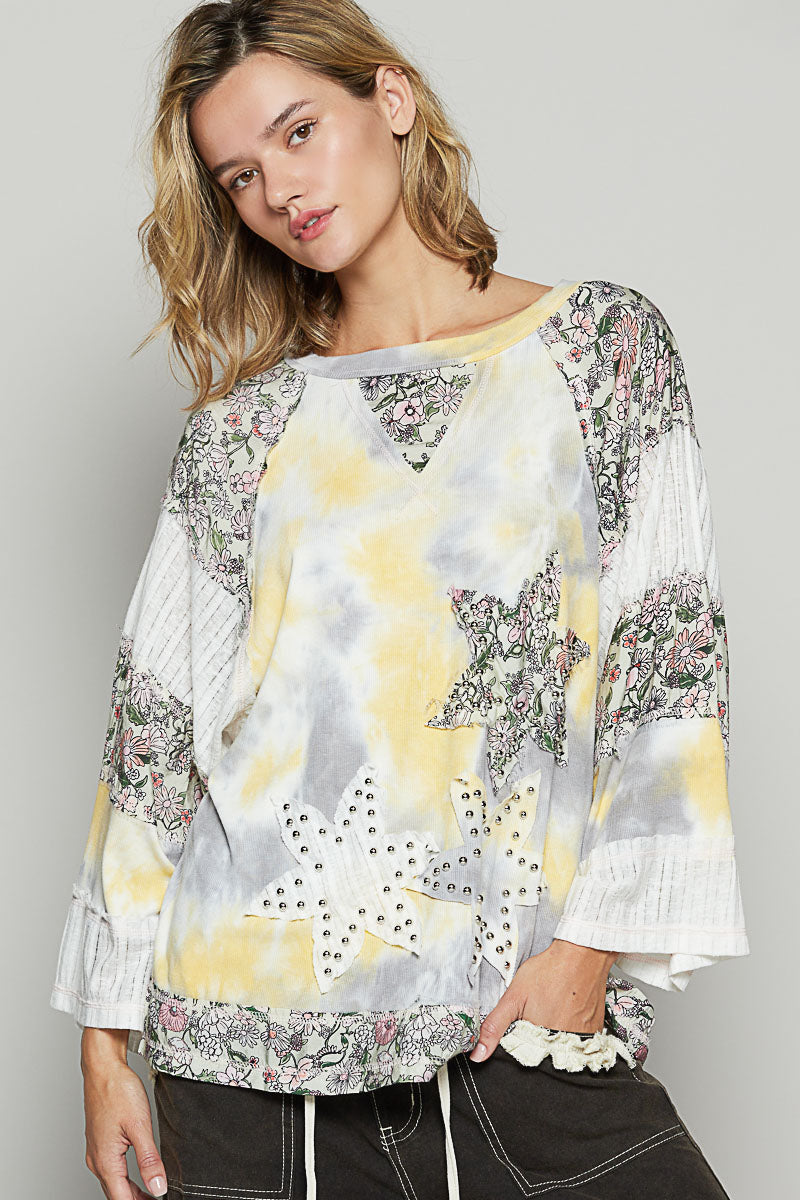 POL SUNFLOWER STAR TOP