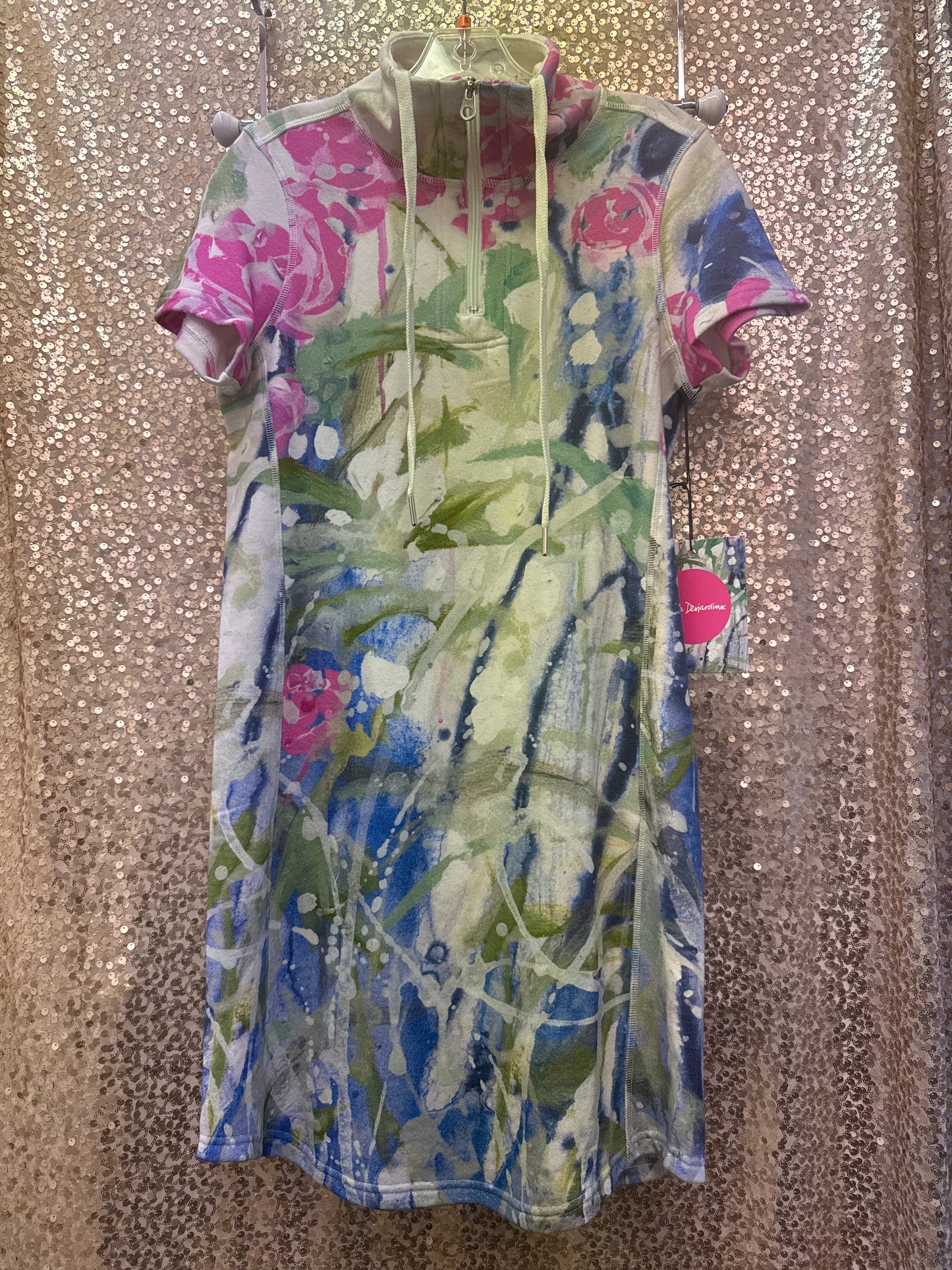 CD RETURN OF A OLD FRIEND PINK FLORAL DRESS
