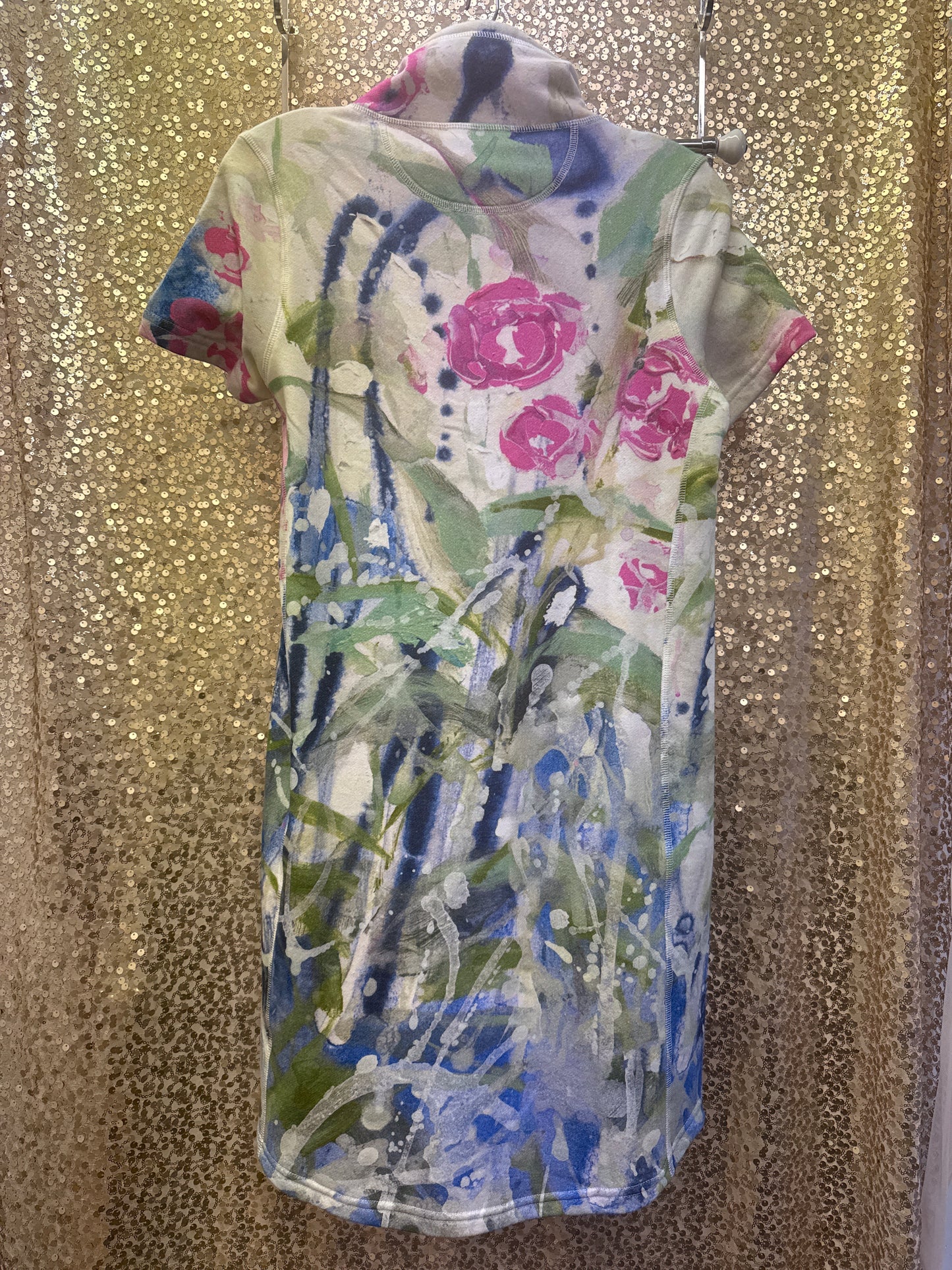 CD RETURN OF A OLD FRIEND PINK FLORAL DRESS