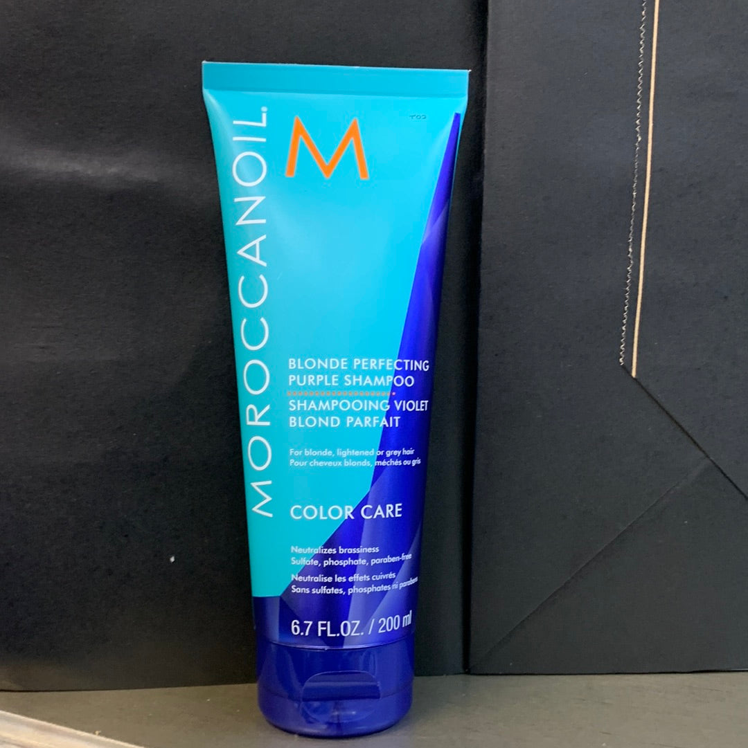 MOROCCANOIL BLONDE PERFECTING PURPLE SHAMPOO
