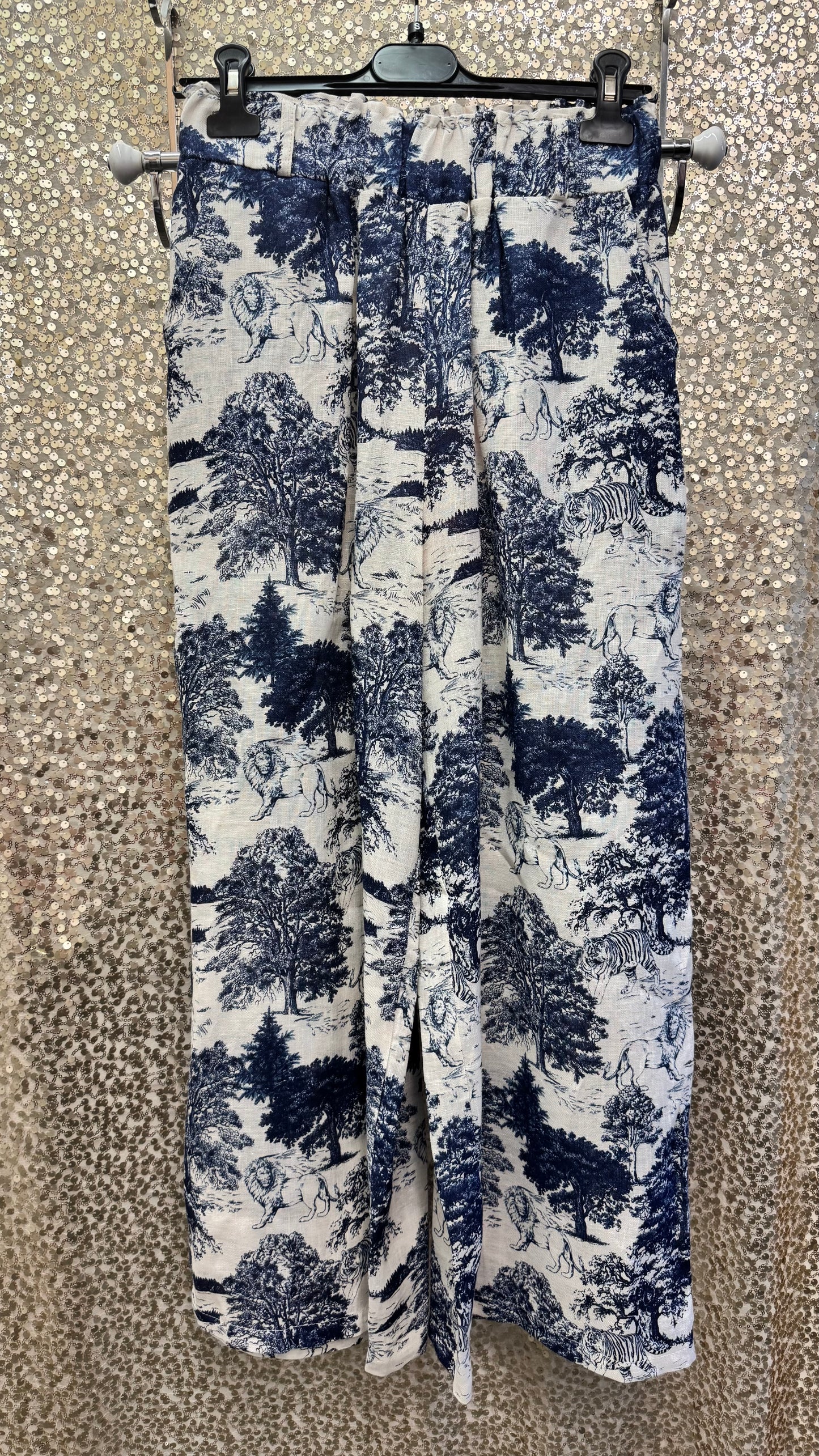SI LION LONG PALAZZO PANT