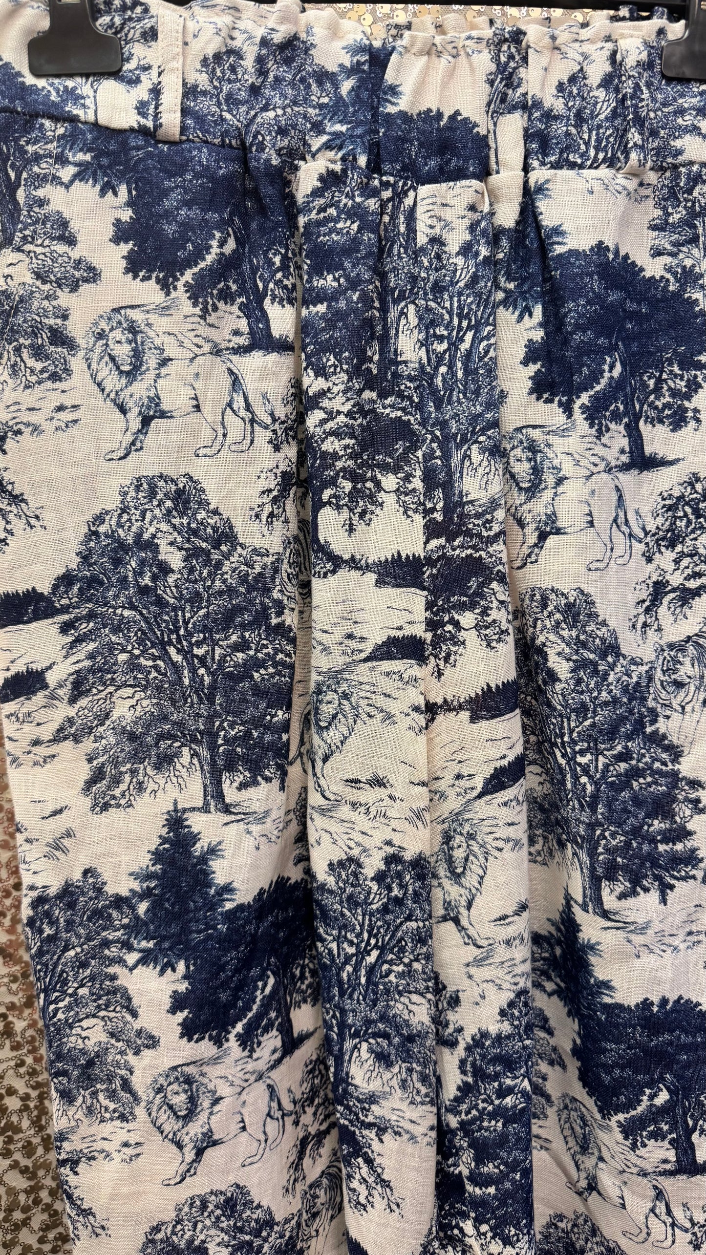 SI LION LONG PALAZZO PANT